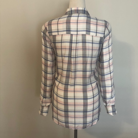 Revolve Clothing 'Soft Joie' Plaid Button Down - Picture 8 of 12